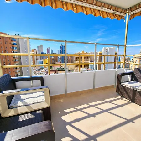 Apartamento Two-room With Terrace, Parking And Pool Benidorm
